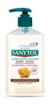   SANYTOL Antibakteriális folyékony szappan, 250 ml, SANYTOL "Tápláló", mandulatej