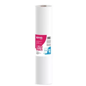   SOVIO Vizsgálóasztal terítő, 2 rétegű, 59 cm x 50 m, 130 lap, SOVIO
