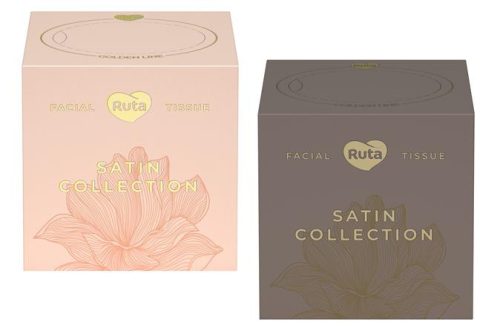 RUTA Kozmetikai kendő, 2 rétegű, 80 db, RUTA "Satin Collection"