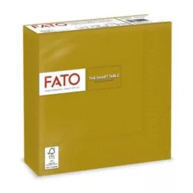   FATO Szalvéta, 1/4 hajtogatott, 33x33 cm, FATO "Smart Table", arany
