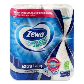   ZEWA Háztartási papírtörlő, 2 rétegű, 2 tekercses, ZEWA "Wisch&Weg Original"