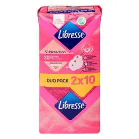   LIBRESSE Egészségügyi betét, ultra normál, szárnyas, 2X10 db, LIBRESSE