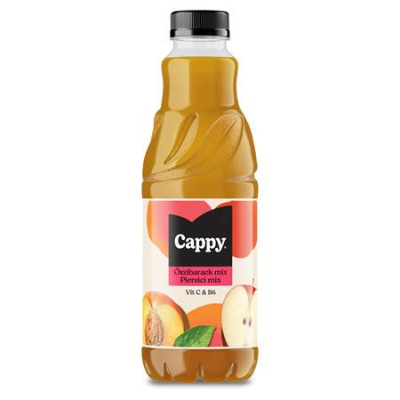 CAPPY Gyümölcslé, 50%, 1 l, rostos, CAPPY, őszibarack mix