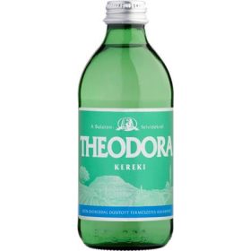   THEODORA Ásványvíz, szénsavas, üveges, THEODORA, 0,33 l "Kereki"