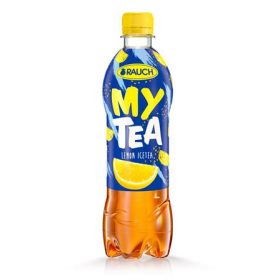   RAUCH Üdítőital, szénsavmentes, 0,5 l, RAUCH "Mytea", citrom