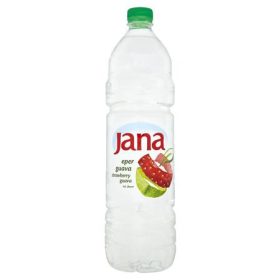 JANA Ásványvíz, ízesített, JANA, 1,5 l, eper-guava