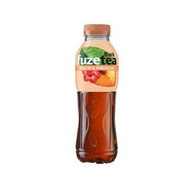   FUZETEA Üdítőital, szénsavmentes, 0,5 l, FUZETEA, barack-hibiszkusz