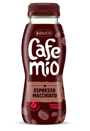 RAUCH Kávés tejital, 0,25l, RAUCH "Cafemio Espresso Macchiato", strong