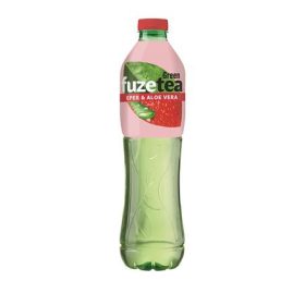   FUZETEA Üdítőital, szénsavmentes, 1,5 l, FUZETEA, zöld tea eper-aloevera