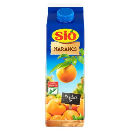 SIÓ Gyümölcsital, 12%, 1 l, SIÓ, narancs