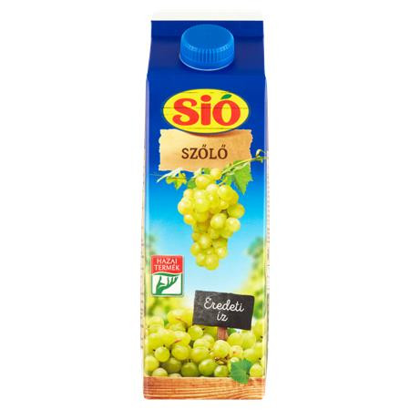 SIÓ Gyümölcsital, 12%, 1 l, SIÓ, szőlő