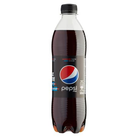 PEPSI Üdítőital, szénsavas, 0,5 l, PEPSI "Cola Zero"