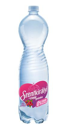 SZENTKIRALYI Ásványvíz, ízesített, SZENTKIRÁLYI, 1,5 l, "Egy csepp gyümölcs", erdei gyümölcs
