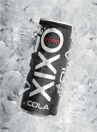 XIXO Üdítőital, szénsavas, 250 ml, XIXO "Cola Zero"