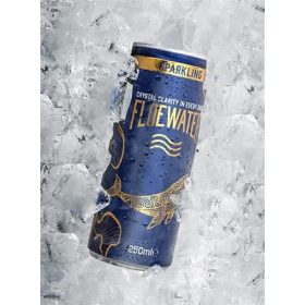 FLOEWATER Ásványvíz, szénsavas, 250 ml, FLOEWATER