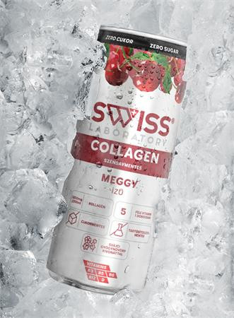 SWISS Üdítőital, szénsavmentes, 250 ml, SWISS "Collagen"