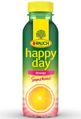 RAUCH Gyümölcsnektár, 25%, 0,33 l, RAUCH "Happy day", narancs