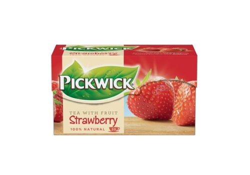 PICKWICK Fekete tea, 20x1,5 g, PICKWICK, eper