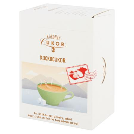 KORONÁS CUKOR Kockacukor, 0,5 kg, KORONÁS CUKOR