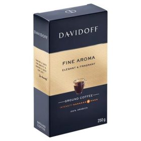   DAVIDOFF Kávé, pörkölt, őrölt, 250 g, DAVIDOFF "Fine Aroma"