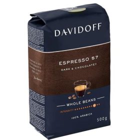   DAVIDOFF Kávé, pörkölt, szemes, 500 g, DAVIDOFF "Espresso 57"