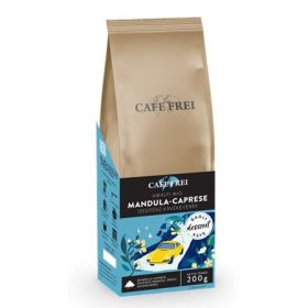   CAFE FREI Kávé, pörkölt, őrölt, 200 g, CAFE FREI "Amalfi Mio", mandula-caprese
