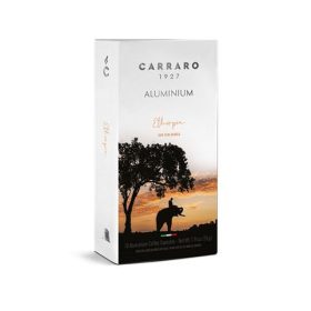   CARRARO Kávékapszula, Nespresso® kompatibilis, 10 db, CARRARO "Ethiopia"
