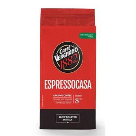   CAFFÉ VERGNANO Kávé, pörkölt, őrölt, 250 g, CAFFÉ VERGNANO "Espressocasa"