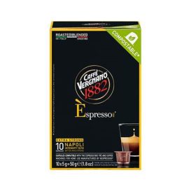   CAFFÉ VERGNANO Kávékapszula, Nespresso® kompatibilis, 10 db, CAFFÉ VERGNANO "Espresso Napoli"