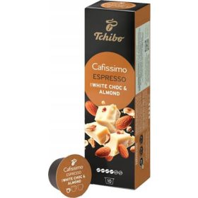   TCHIBO Kávékapszula, 10 db, TCHIBO "Cafissimo Espresso White Choc Almond"