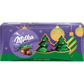 MILKA Szaloncukor, 255 g, MILKA, mogyorókrémes