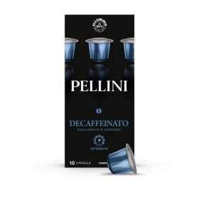   PELLINI Kávékapszula, Nespresso® kompatibilis, 10 db, PELLINI, "Top koffeinmentes"