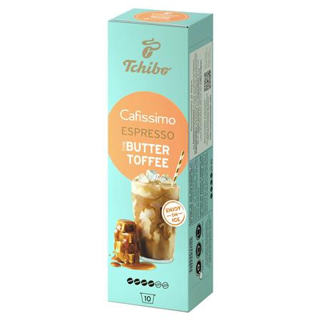 TCHIBO Kávékapszula, 10 db, TCHIBO "Cafissimo Espresso Buttertoffee"