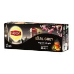 LIPTON Fekete tea, 25x1,5 g, LIPTON "Earl grey"