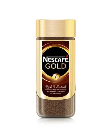 NESCAFE Instant kávé, 100 g, üveges, NESCAFÉ "Gold"