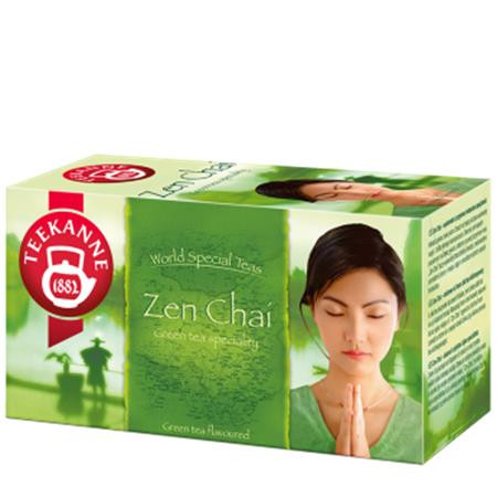 TEEKANNE Zöld tea 20x1,75 g, TEEKANNE "Zen chai"