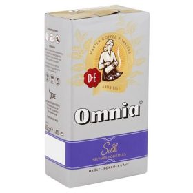   DOUWE EGBERTS Kávé, pörkölt, őrölt, vákuumos csomagolásban, 250 g, DOUWE EGBERTS "Omnia" silk