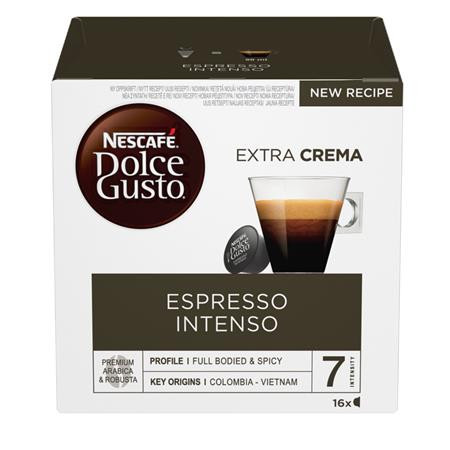 NESCAFE DOLCE GUSTO Kávékapszula, 16 db,  NESCAFÉ DOLCE GUSTO "Espresso Intenso"