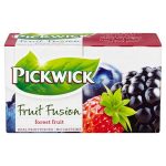   PICKWICK Gyümölcstea, 20x1,75 g, PICKWICK "Fruit Fusion", erdei gyümölcs