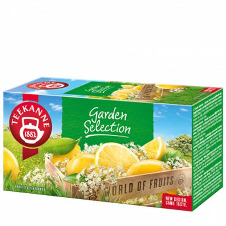 TEEKANNE Gyümölcstea, 20x2,25 g, TEEKANNE "Garden Selection", bodza-citrom