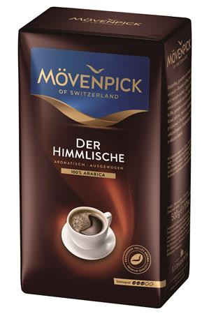 MÖVENPICK Kávé, pörkölt, őrölt, vákuumos csomagolásban, 500 g, MÖVENPICK "Himmlische"