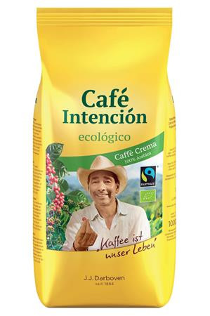 CAFÉ INTENCIÓN Kávé, pörkölt, BIO szemes, 1000 g, CAFÉ INTENCIÓN "Ecológico"