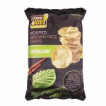 RICE UP Barnarizs chips, 60 g, RICE UP, wasabi