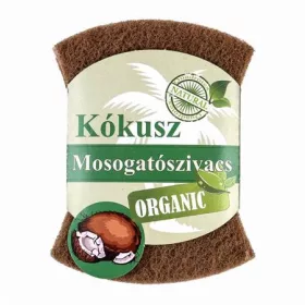 . Mosogatószivacs, 2 db, BIO NATURAL, kókusz