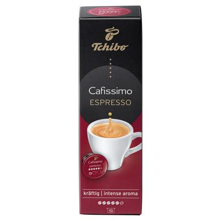 TCHIBO Kávékapszula, 10 db, TCHIBO "Cafissimo Espresso Intense"