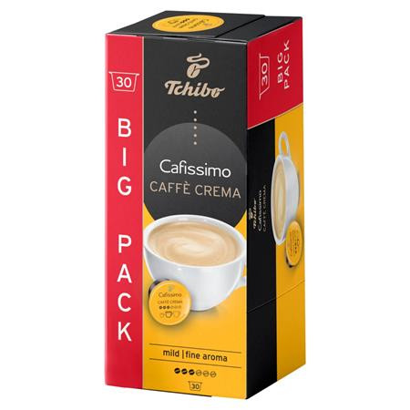 TCHIBO Kávékapszula, 30 db, TCHIBO "Cafissimo Caffé Crema Fine"