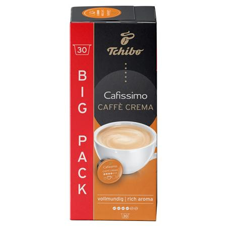 TCHIBO Kávékapszula, 30 db, TCHIBO "Cafissimo Caffé Crema Rich"