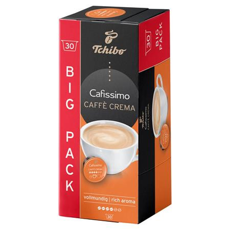 TCHIBO Kávékapszula, 30 db, TCHIBO "Cafissimo Caffé Crema Rich"