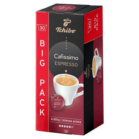 TCHIBO Kávékapszula, 30 db, TCHIBO "Cafissimo Espresso Intense"