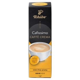   TCHIBO Kávékapszula, 10 db, TCHIBO "Cafissimo Café Crema Fine"